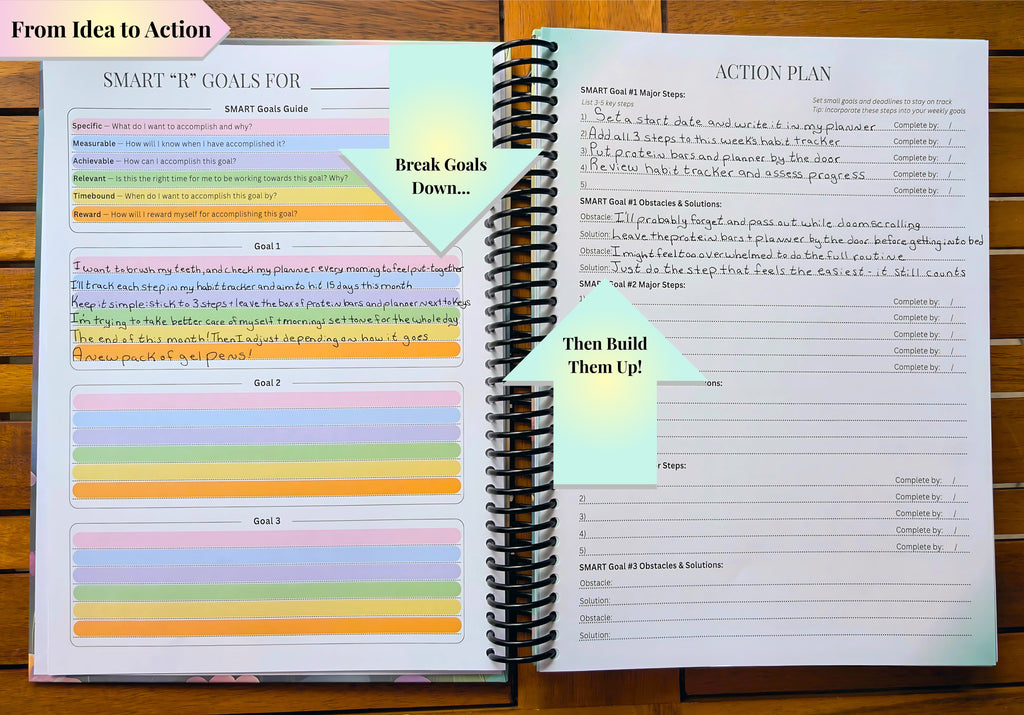 Complete Planner Bundle (Hardcover Planner + 6-in-1 Digital Bundle)